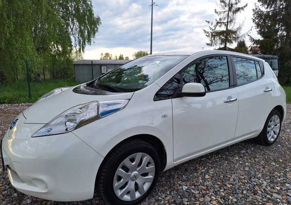 Nissan Leaf cena 48500 przebieg: 62700, rok produkcji 2017 z Kraków małe 254